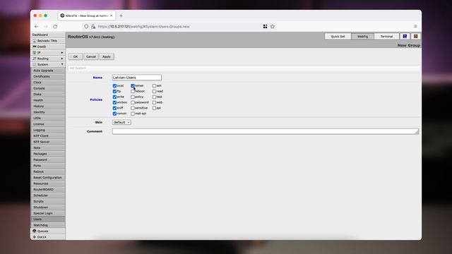 Limit your MikroTik features with Skins смотреть онлайн