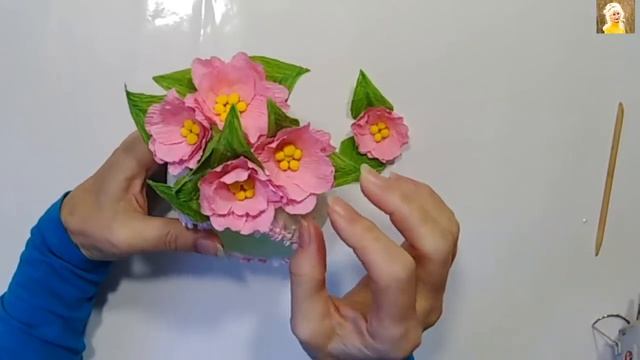 ПОДАРКИ своими руками.Композиция ЯЙЦО с ЦЫПЛЕНКОМ.цветы из бумаги.поделки на пасху.идеи DIY смотреть онлайн