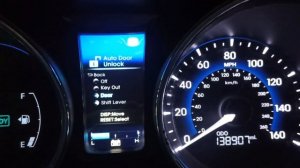Как настроить открытие и закрытие дверей / Таймер выключения фар / Hyundai Sonata YF Hybrid