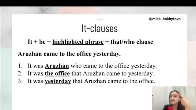 ҰБТ АҒЫЛШЫН: Cleft Sentences. Gradable & Non-Gradable Adjectives смотреть онлайн