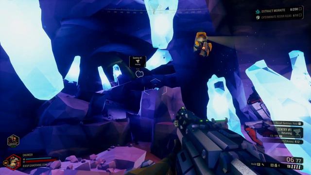 Deep Rock Galactic Everlasting Vault mission Gameplay | Played on a Steam Deck docked with M&K смотреть онлайн