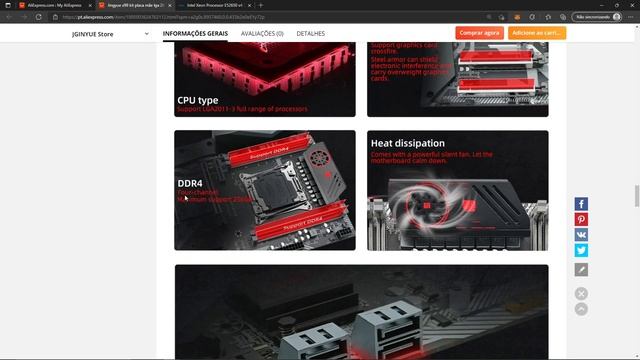 PLACA MÃE JGINYUE TITANIUM D4 X99 + XEON E5 2650 V4 /16 GB DDR4. PC GAMER BARATO. смотреть онлайн