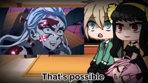 Spy x Family react to Daki vs Nezuko