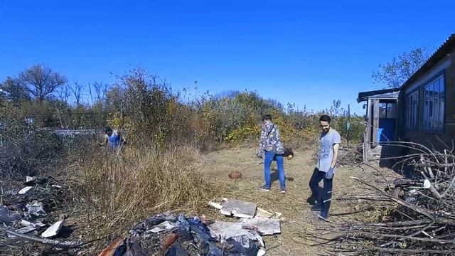 ЗАМЕНА ЗАБОРА + УБОРКА ДВОРА. НАВОДИМ ПОРЯДОК НА ЗАБРОШЕННОЙ ДАЧЕ. смотреть онлайн