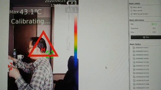 UTi165K 체열감시용 열화상카메라 OCVID-19 용 열상카메라 로 환자 감시1 смотреть онлайн