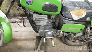 восход с движком от минска. планирую установку лк и поршня от yamaha jog.bws.