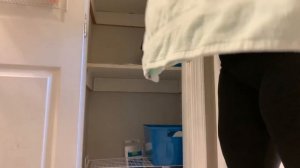 LINEN CLOSET DECLUTTER, ORGANIZATION, and MAKEOVER! - MINIMALIST LINEN CLOSET