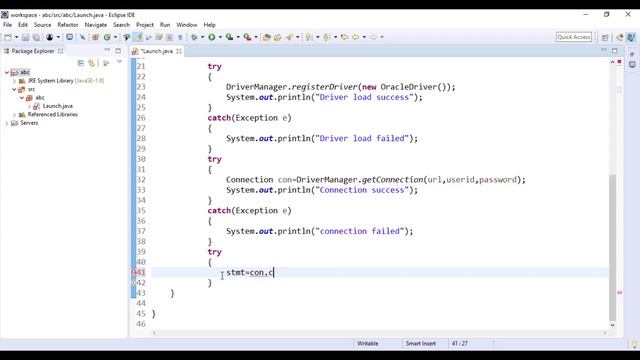 JDBC complete tutorial | Database SELECT DELETE INSERT UPDATE in oracle database смотреть онлайн