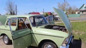 Реставрация. 2017. Часть № 2. ИЖ Москвич 412 1977 года выпуска. Установка колес, мойка, просушка.