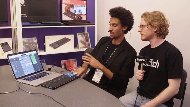 Performance Demo: Logic Pro integration with the Roli Songmaker kit #NAMM2019 смотреть онлайн