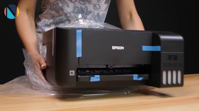 Распаковка Epson L3150| Первое знакомство смотреть онлайн