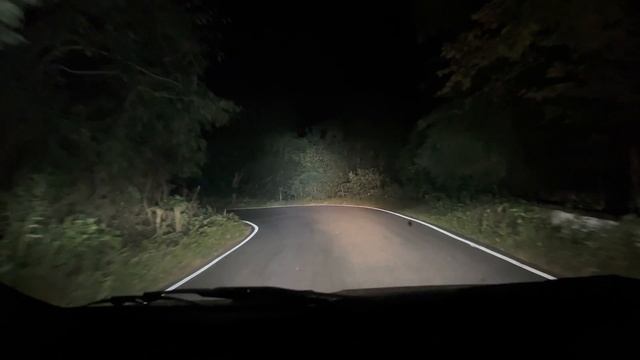 Ford EcoSport: Night ride at ghats LED high beams and fog lamps смотреть онлайн