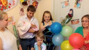"Выписка из роддома" ВИДЕОСЪЕМКА г.НИКОПОЛЬ