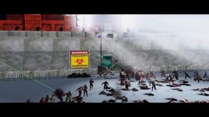 РУССКАЯ АРМИЯ против ЗОМБИ - ЭПИЧЕСКАЯ ЗАЩИТА НА СТЕНЕ