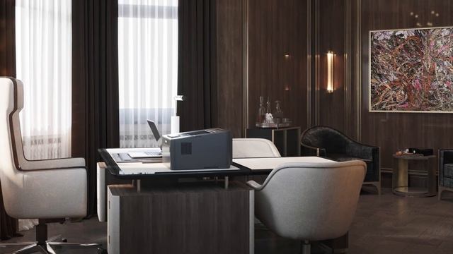 Интерьер загородного дома в стиле современная классика