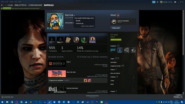 COMO LIMPAR NOMES NA STEAM / LIMPAR HISTÓRICO DE NOMES STEAM смотреть онлайн