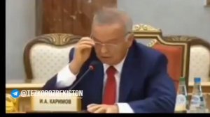 Ислам Абдуганиевич Каримов. первый президент Узбекистана.