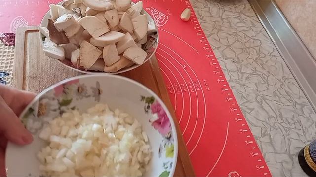 Филе куриное ?с грибами ??Chicken fillet with mushrooms смотреть онлайн