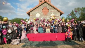 Освящение колоколов храма прп. Гавриила Ургебадзе в деревне Федора Конюхова 06.05.2023 г.