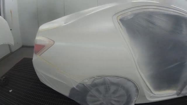 Кузовной ремонт. Маляр выеб.... Трехслойная покраска автомобиля. Honda Accord. смотреть онлайн