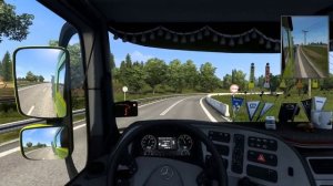 Euro Truck Simulator2 рейс в Мажейкяй