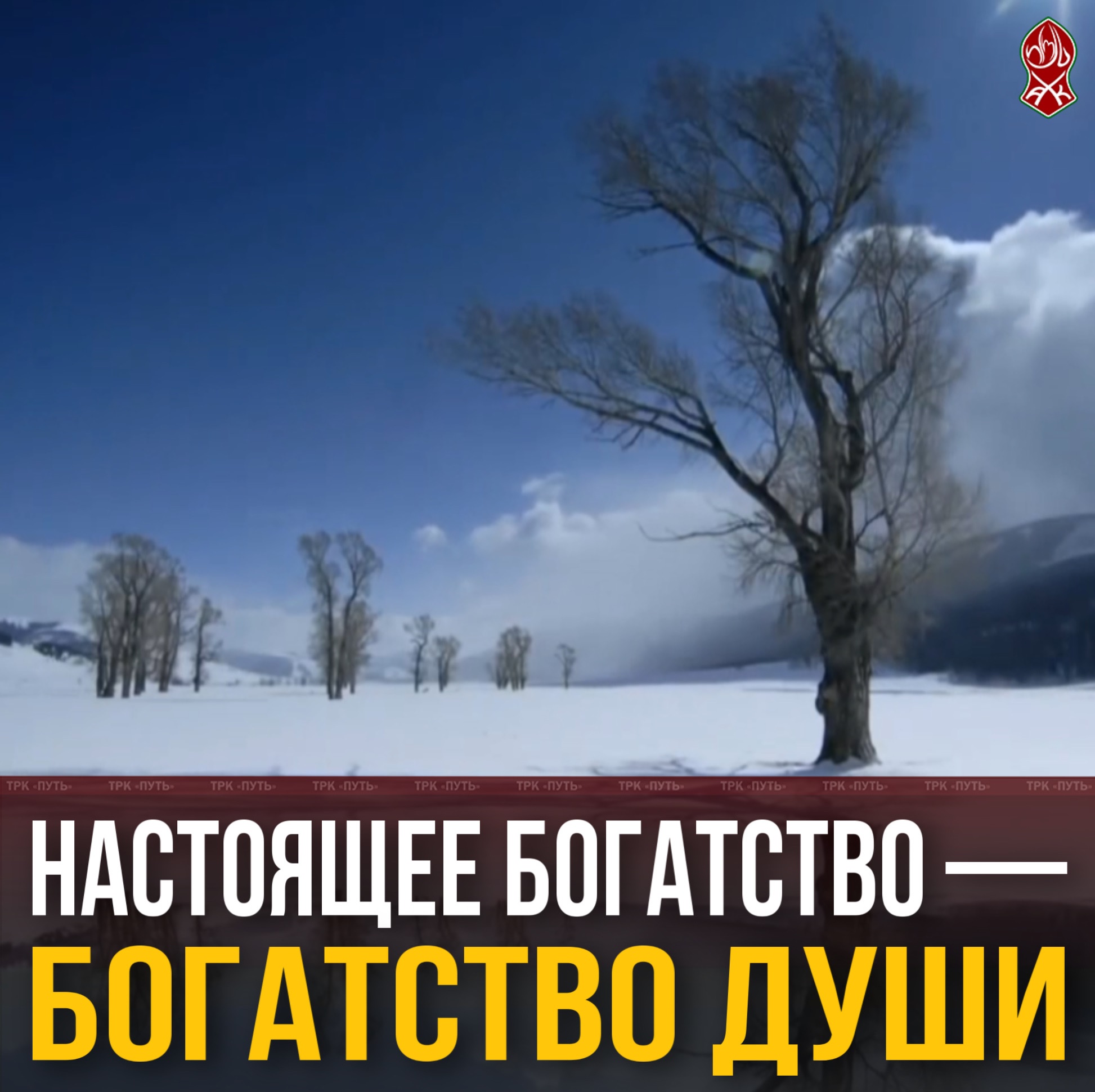 Настоящее богатство — богатство души