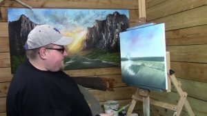 Seascape painting - Painting With Magic season 4 ep 4 ( OCEAN BREEZE )