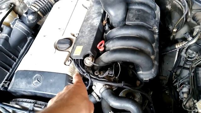 иногда не заводится. троит. Мерседес е320 . смотреть онлайн