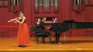 Серебренникова Арина флейта 12 14 Вильгельм Попп Полонез ор 219 №3