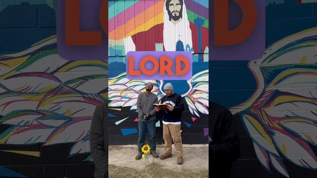 I met Lupe while making this video. We prayed together and he asked if I would read Psalm 91. #love