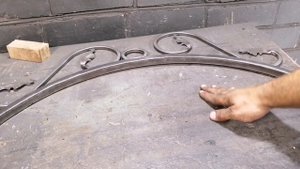 Красивая арка из профильных труб