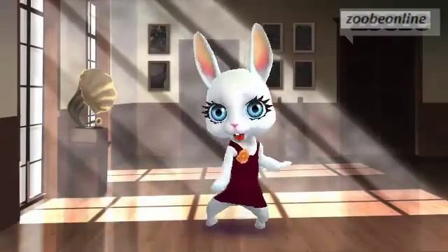 Zoobe Зайка В лесу родилась елочка смотреть онлайн