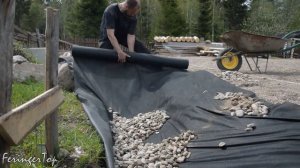 Дренаж | Утеплённая Шведская Плита Своими Руками - Часть 2