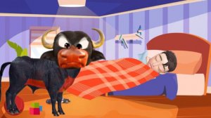 Boi Da Cara Preta Pega Esse Menino Que Tem Medo De Careta  | Canção de Ninar  | The boo boo Song