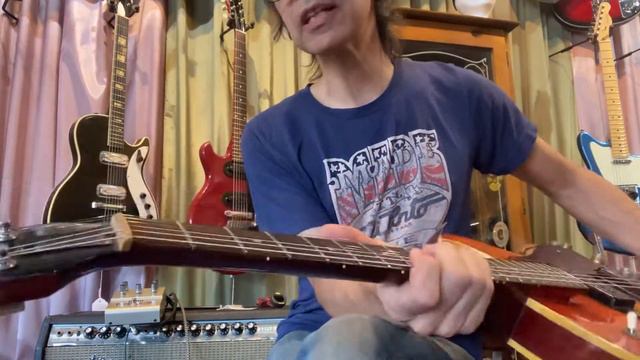 ES-125TDC 1964 demo with Super Reverb and Ibanez Tube King смотреть онлайн