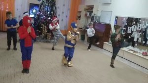 Танец супергероев. Подготовительная гр. МР Рожкова М. В.