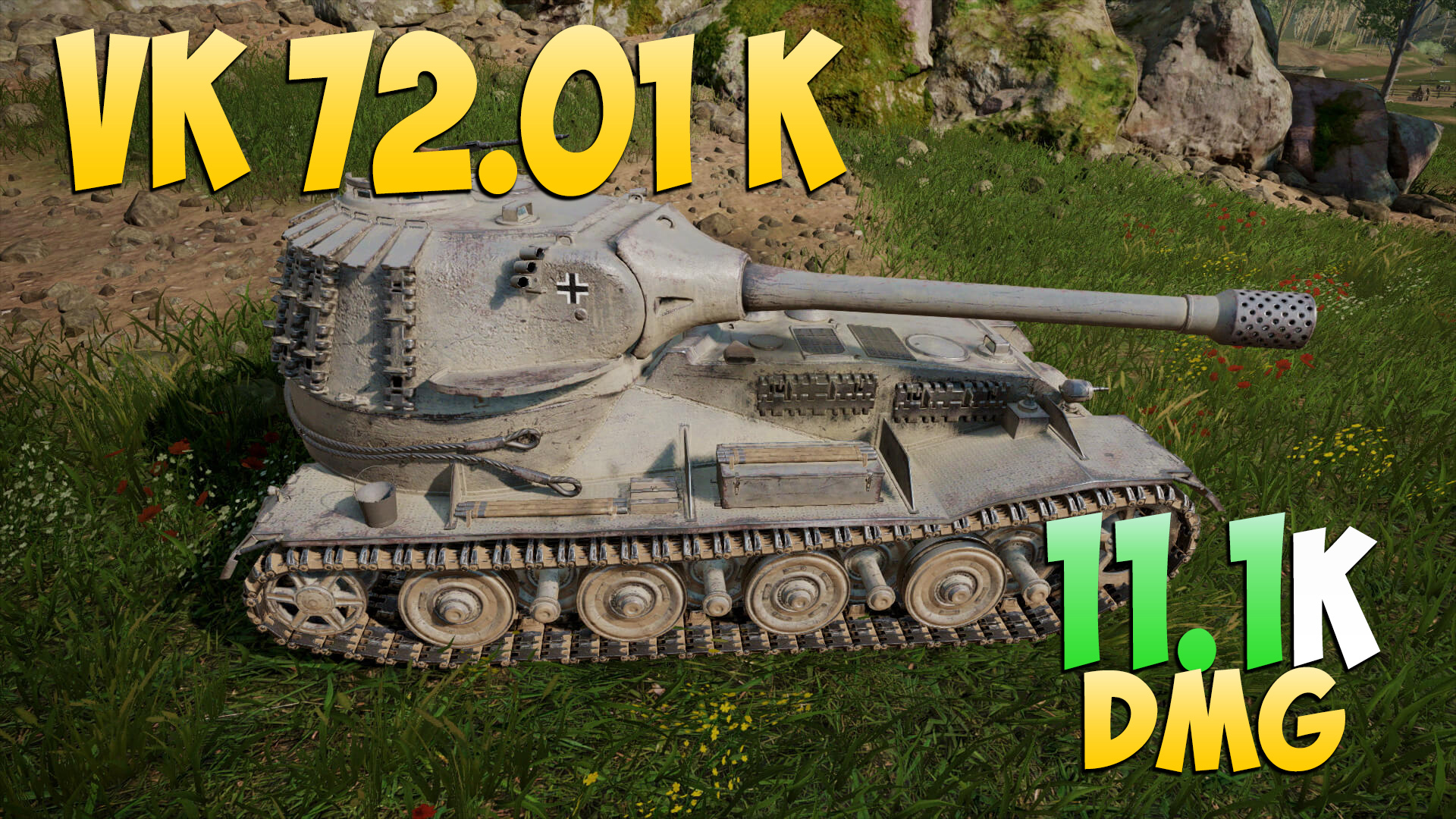 VK 72.01 K - 8 Фрагов 11.1K Урона - Карусель! - Мир Танков