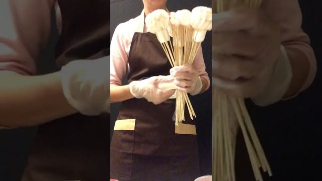 Букет из зефира. Мастеркласс