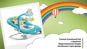 Кресло качалка Chicco Balloon Turquoise