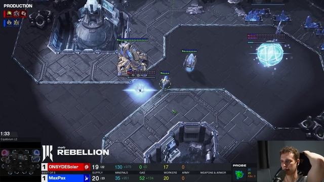 MaxPax's MASS STALKER Style versus Solar Korea vs The World (StarCraft 2) смотреть онлайн