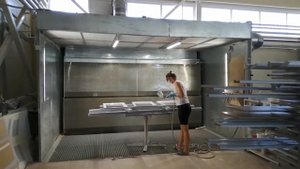 Покрасочная камера с активным полом своими руками