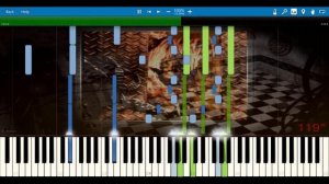 Nowhere To Run - OST FNAF 6 [Synthesia Piano Cover]
