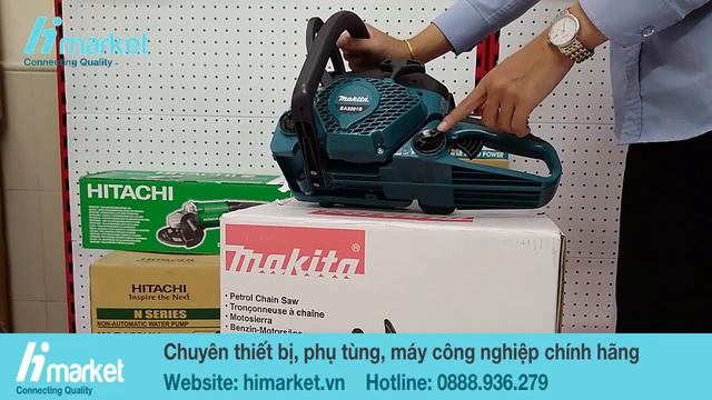 Trải nghiệm Máy Cưa Xích Chạy Xăng Makita EA3201S40B, giá cực mềm LH:0888936279