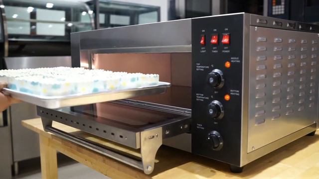 1 deck 1 tray oven, perfect for small bakery! смотреть онлайн