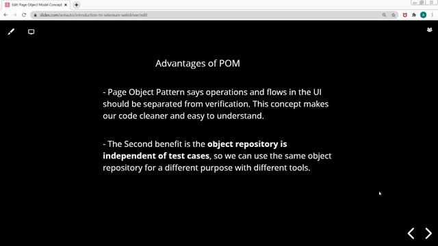 Page Object Model - Concepts for Test Automation