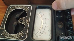 Древний мультиметр Ц312 1940х - начало 1950х г.в. Маленький обзор.