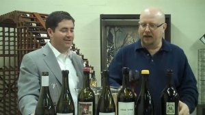 August Sebastiani and Bill Schwab with Leese-Fitch Cabernet