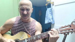 Вечерняя, застольная, кавер, Розенбаум, на классической гитаре