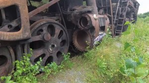 КЛАДБИЩЕ ПОЕЗДОВ И ПАРОВОЗОВ Распилили и продали больше 100 паровозов.