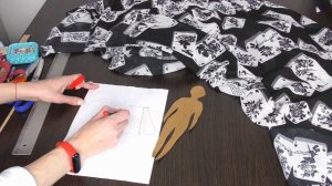 Платье из шифона в карты - урок кроя и шитья юбка с воланами солнце